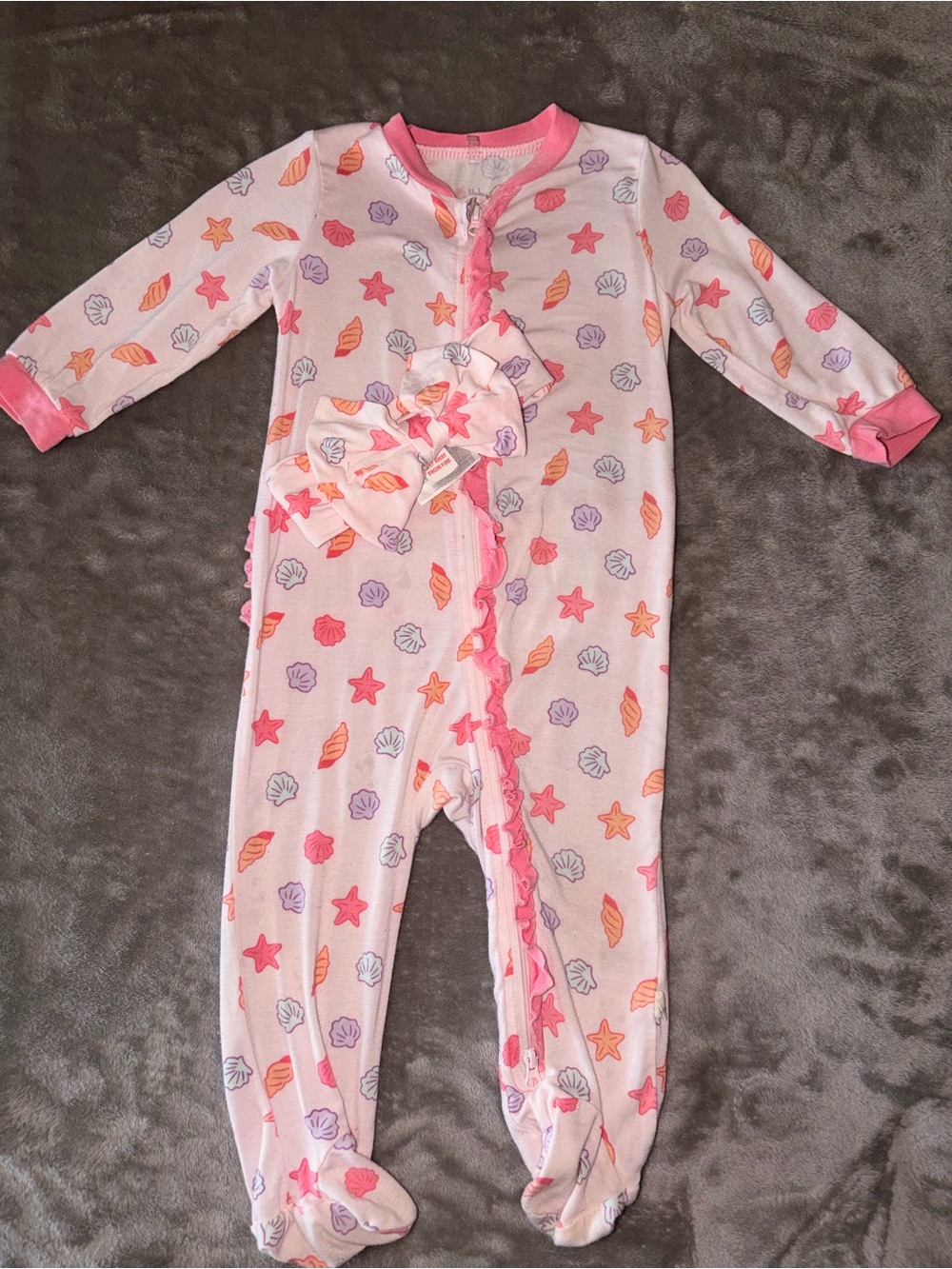 Milkberry beach portion footie 6-9M